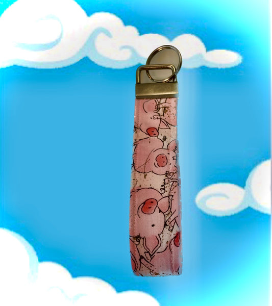 Pig Party Keychain