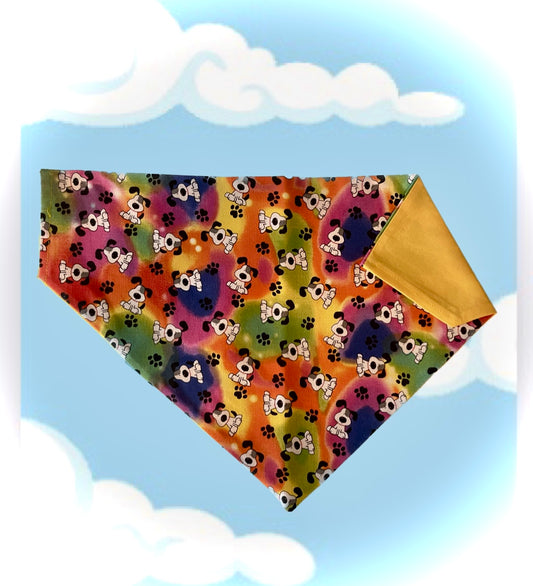 Tie-Dye Puppy Daze Bandana