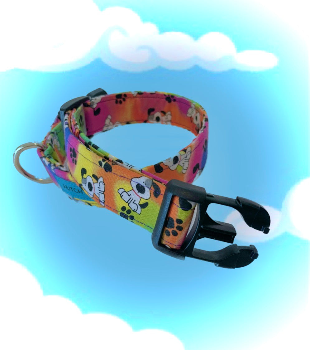 Tie-Dye Puppy Daze Collar