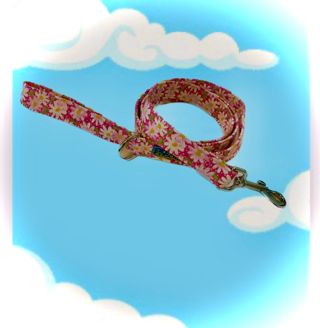 Pink Daisies Leash