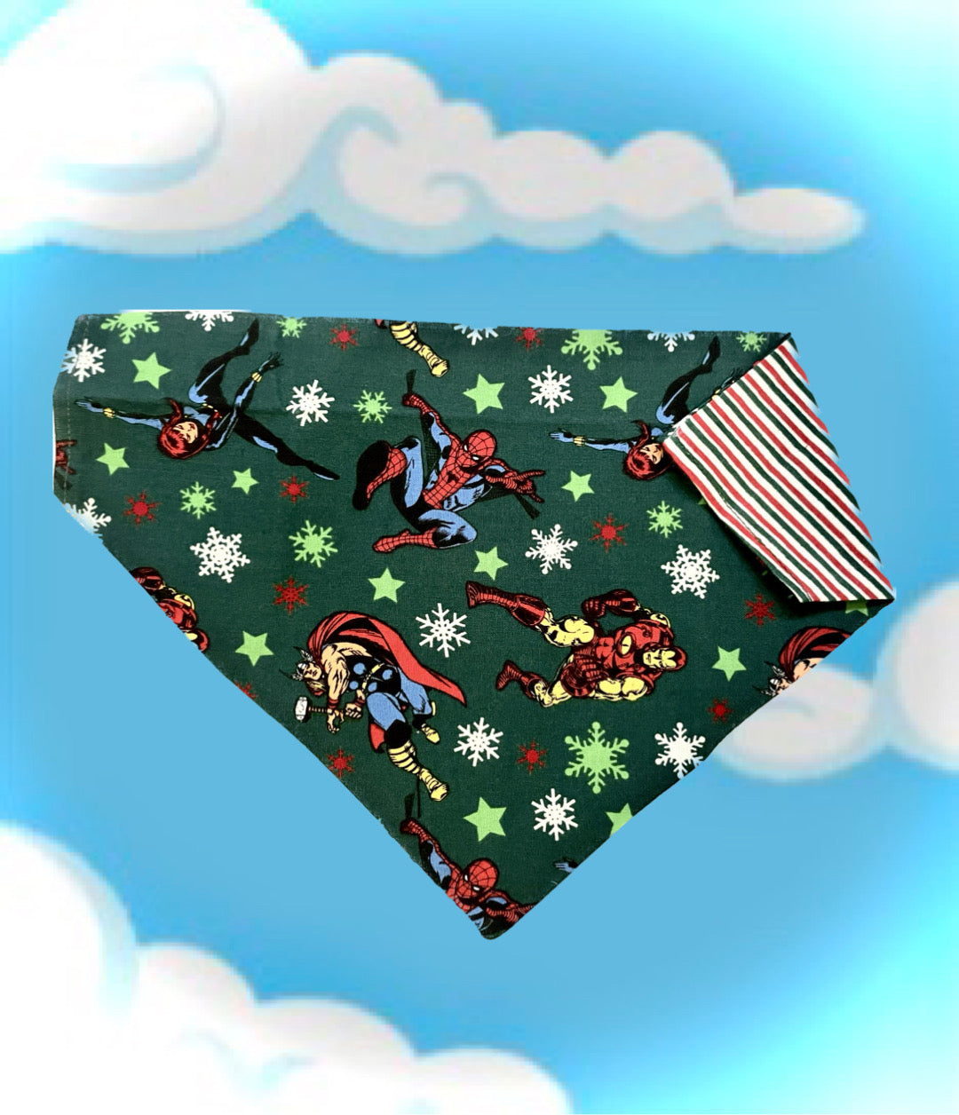 Super Heroes Holiday Bandana